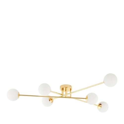 Lampa sufitowa ASTRA 6 złota