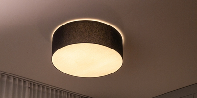 Black abazur ceiling lamp