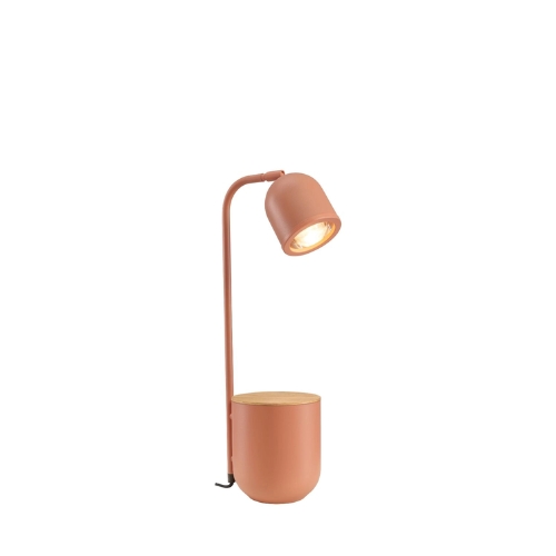BOTANICA WOOD terracotta desk lamp