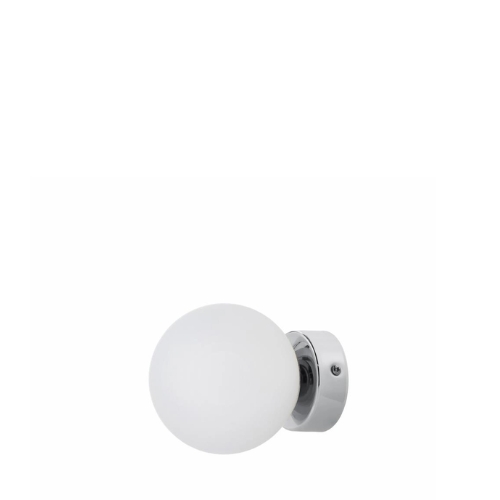 MIJA IP44 bathroom wall lamp, chrome