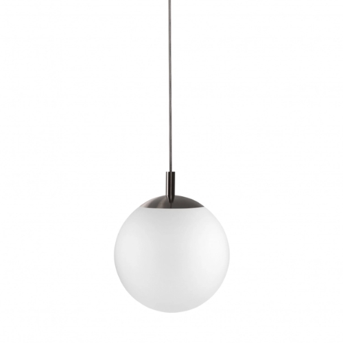 ALUR TYTAN S pendant lamp brushed titanium, 25 cm