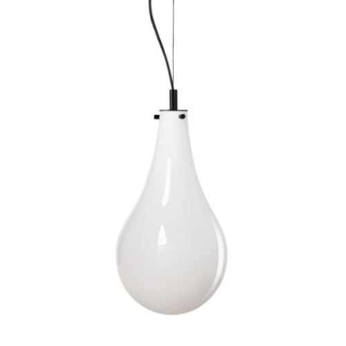 STILLA 1 pendant lamp, black finish