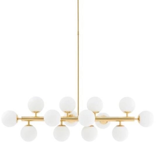 CUMULUS 1 fourteen-point chandelier, gold
