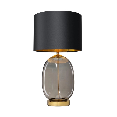 SALVADOR table lamp black, gold finish