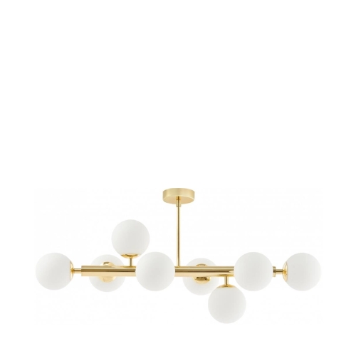 CUMULUS 3 gold ceiling lamp