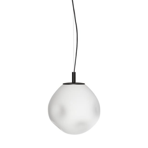 CLOE S pendant lamp matte black, 25 cm