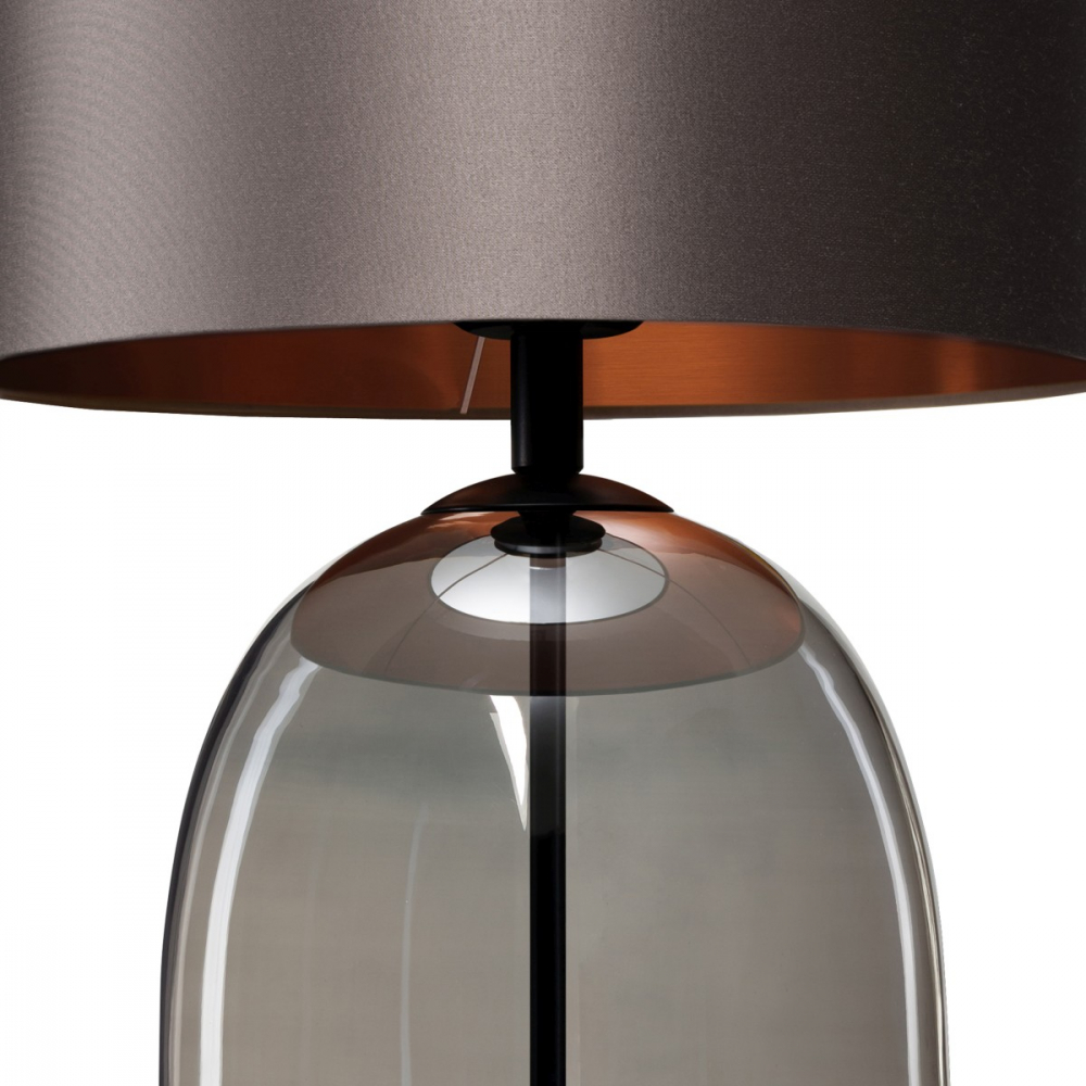 SALVADOR BLACK graphite table lamp