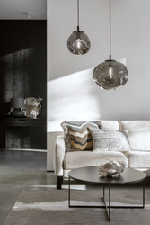 SAWA STONE mica frosted glass table lamp