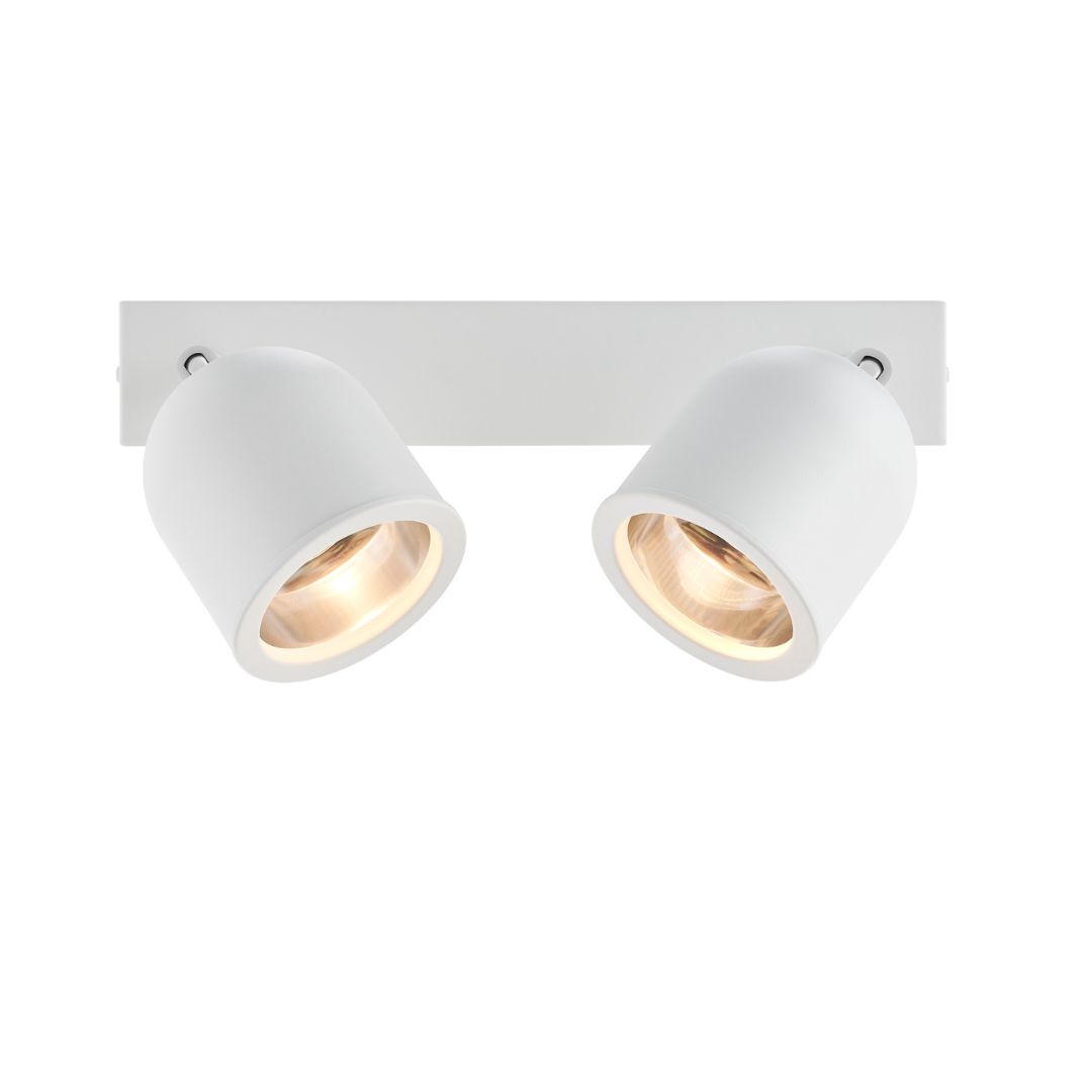 SPARK 2 two-point ceiling spotlight white