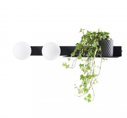 BOTANICA DECO wall lamp black, 70 cm