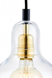 Підвісний світильник з плафоном LONGIS GOLD 5