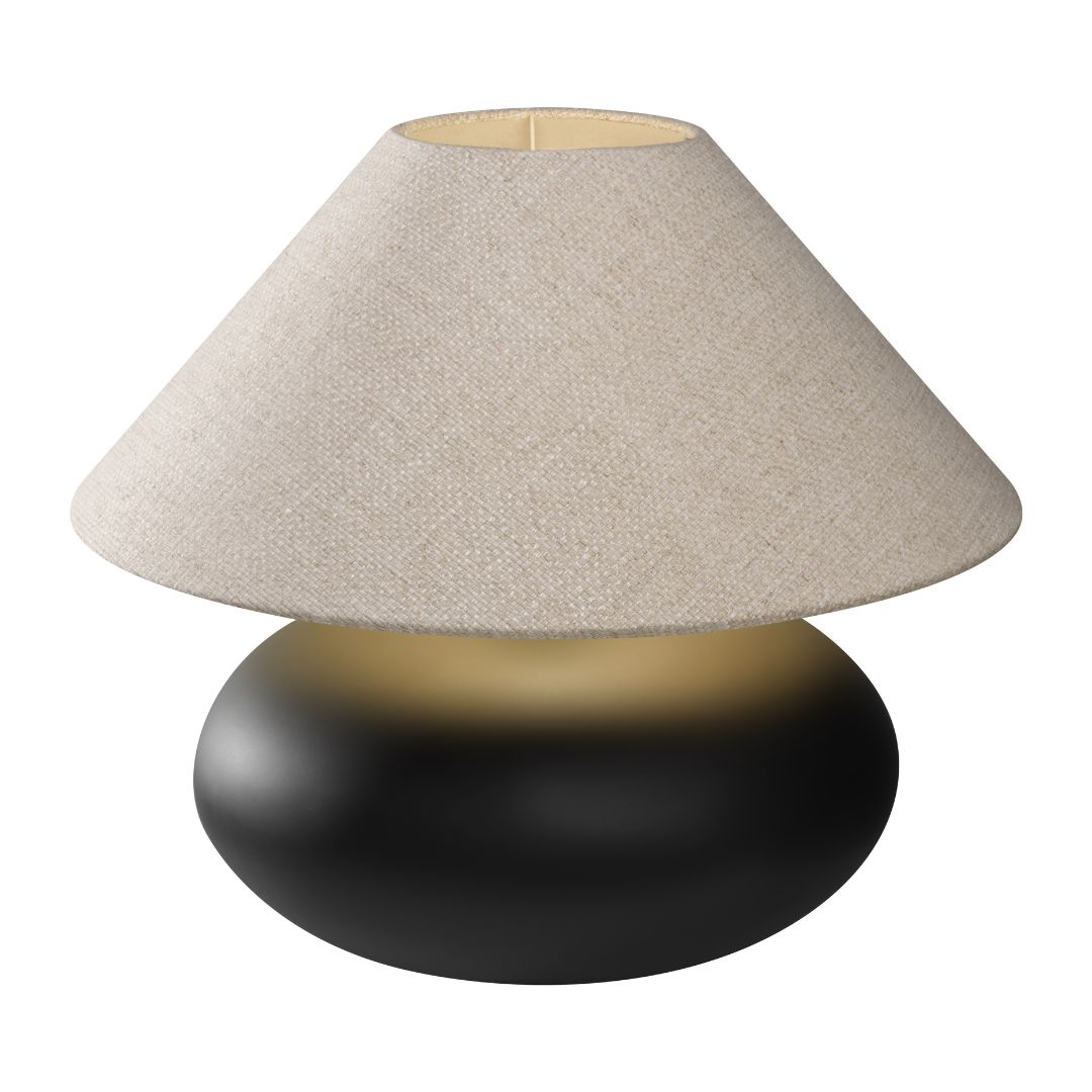 SAWA NATUR table lamp thick weave fabric