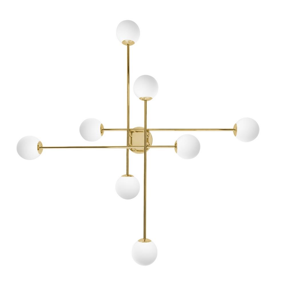 Ceiling lamp ASTRA 8 gold