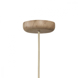 ALUR WOOD L oak pendant lamp, 40 cm