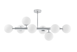 CUMULUS 3 chrome ceiling lamp