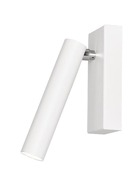 LED ROLL KINKITE wall lamp white, Kaspa