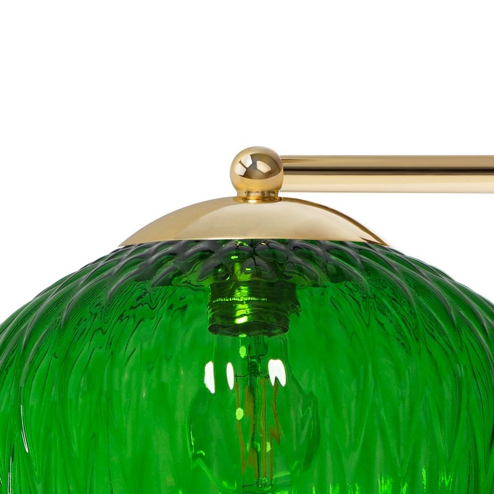 Wall lamp VENUS green transparent