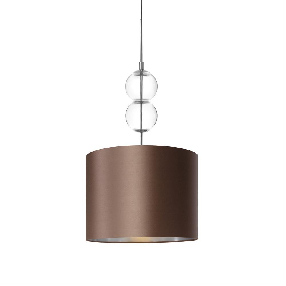 ZOE M brown pendant lamp, 40 cm