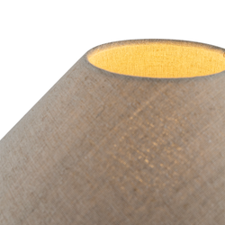 CLARA table lamp flax, white base