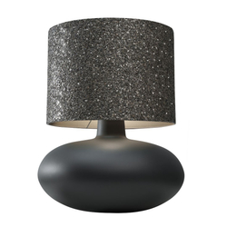 SAWA STONE mica frosted glass table lamp