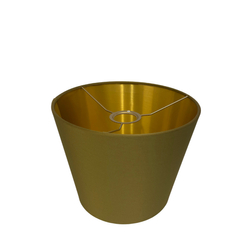 Abażur do lampy stojącej 25 cm, złoty