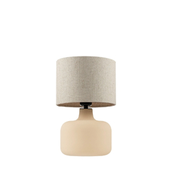 LORA table lamp flax, beige base
