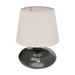 SAWA VELVET NEW table lamp beige, smoky base