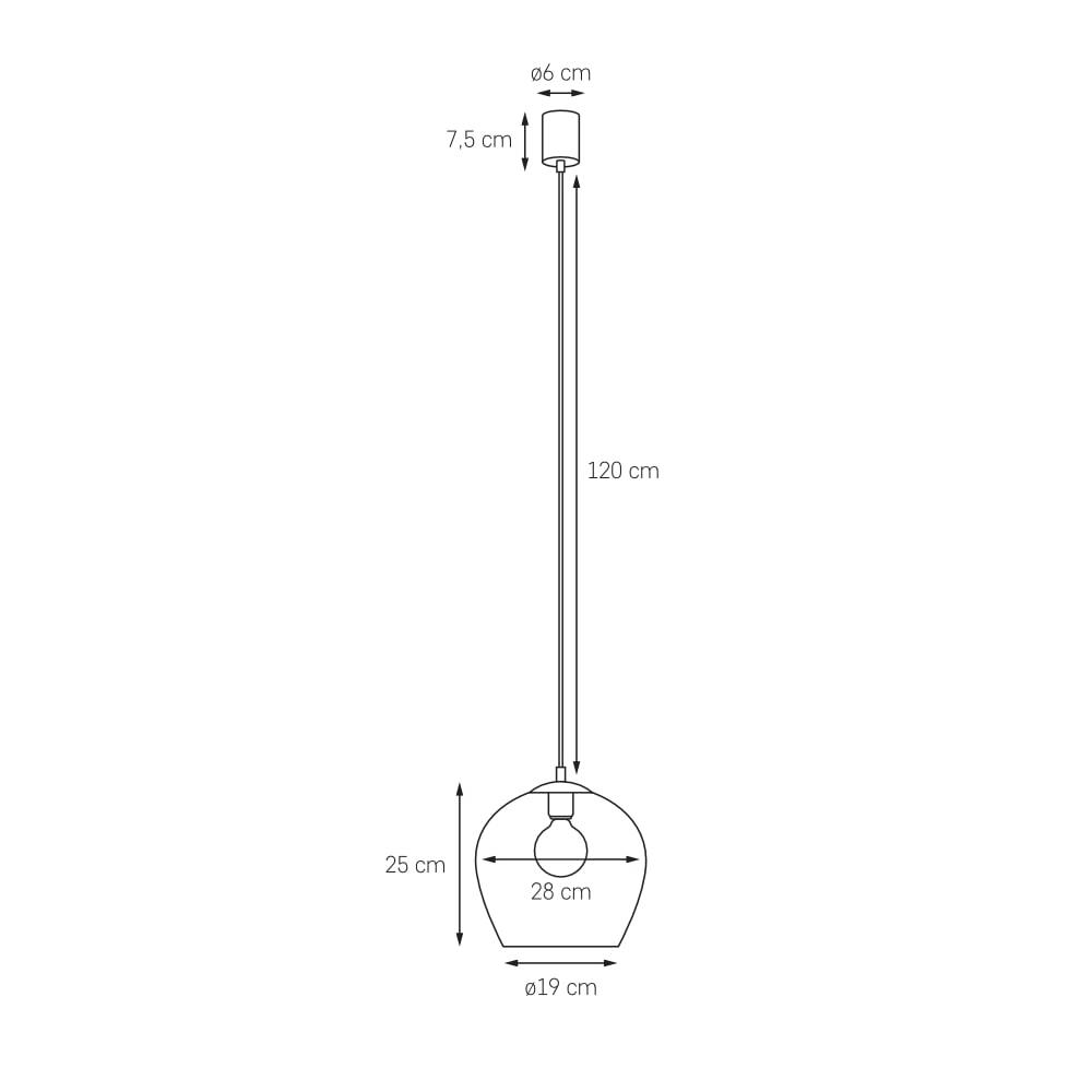 VENUS pendant lamp graphite