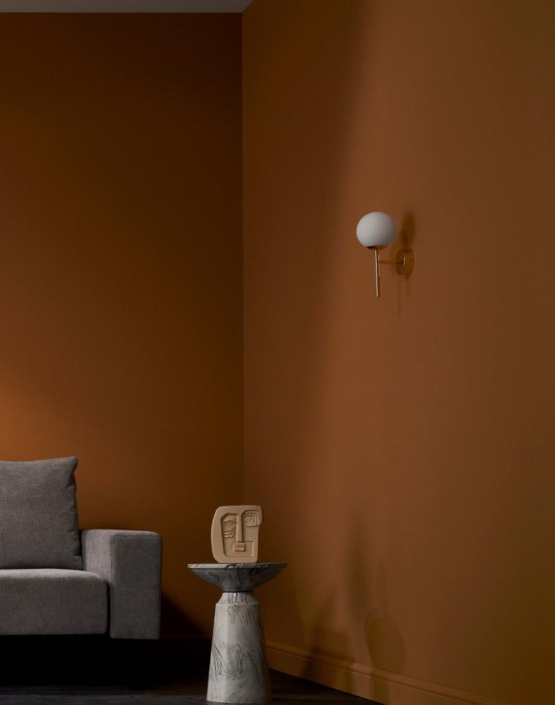 AERO KINKETT KASPA gold wall lamp, Kaspa