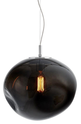 AVIA L pendant lamp smoky, 40 cm