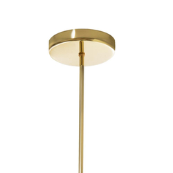 GRANDE gold nine-arm chandelier