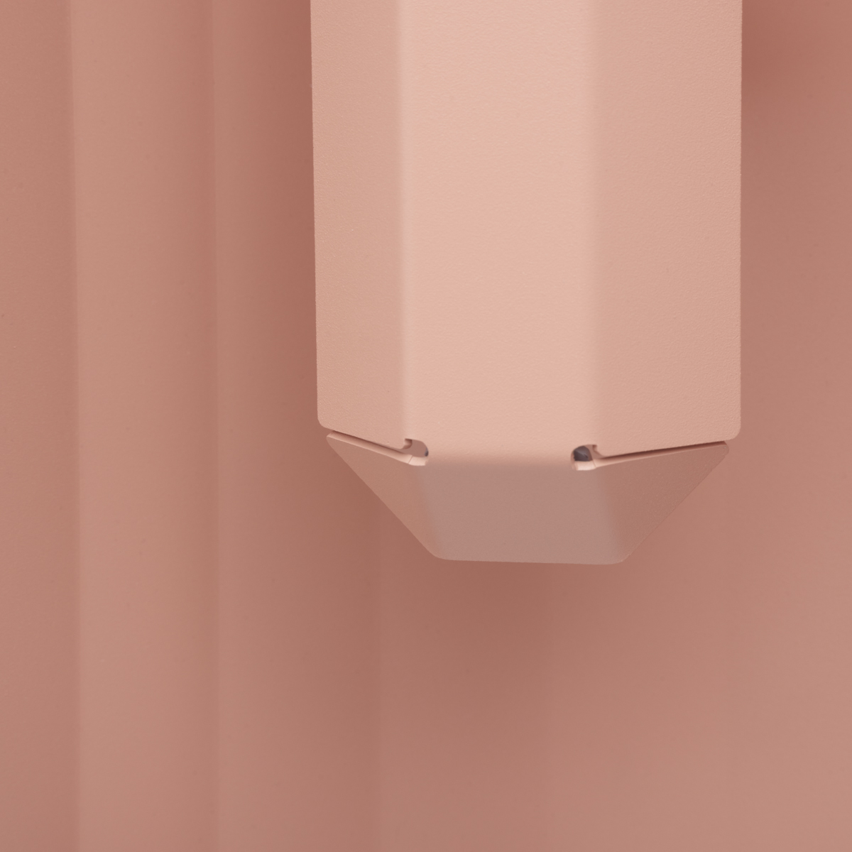 Wall lamp APOLIN 65 cm, dusty pink