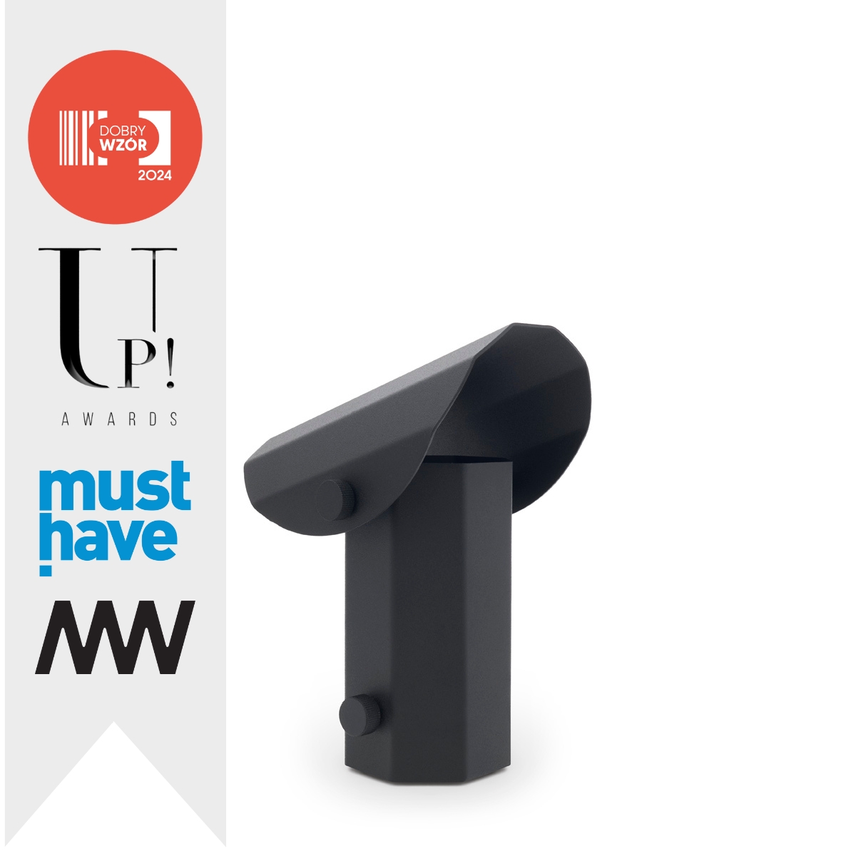 APOLIN 18 cm table lamp, black