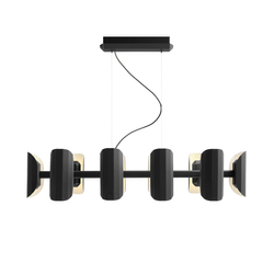 APOLIN multi-arm pendant lamp black
