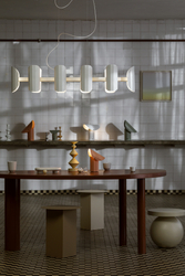 APOLIN multi-arm pendant lamp white