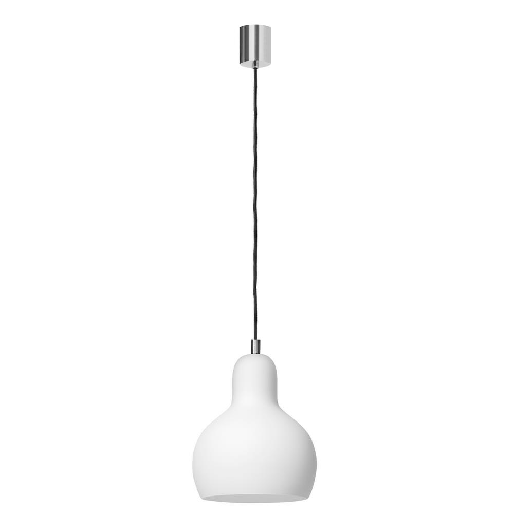 LONGIS WHITE I pendant lamp silver finish