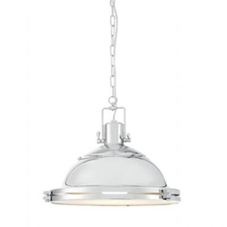 NAUTILIUS L chrome pendant lamp