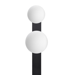 GIGI four-point ceiling lamp black, 75 cm