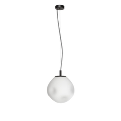 CLOE S pendant lamp matte black, 25 cm