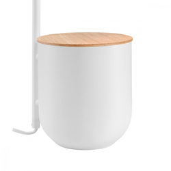 BOTANICA WOOD desk lamp white