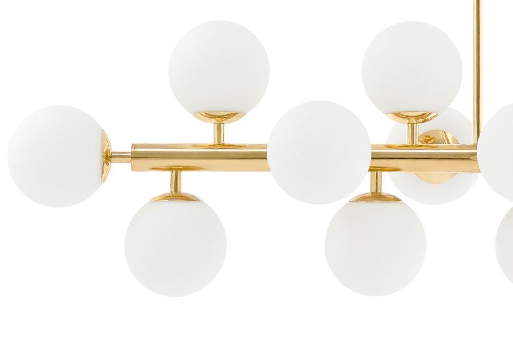 CUMULUS 1 fourteen-point chandelier, gold