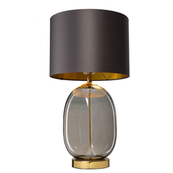 SALVADOR table lamp graphite, gold finish