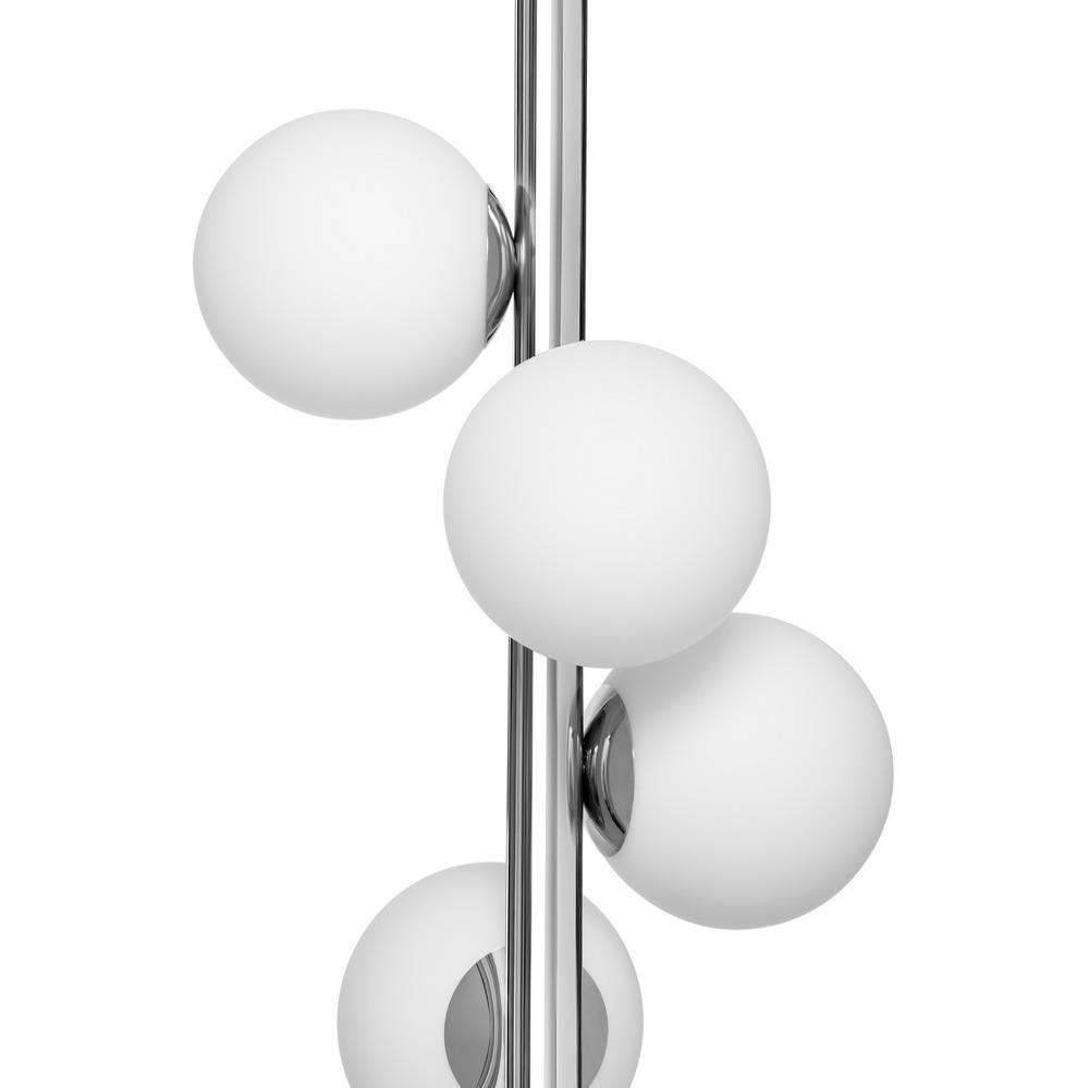 CUMULUS VERTICAL 3 chrome chandelier