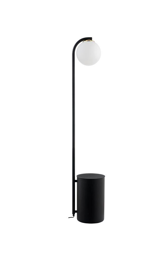 Lampa podłogowa BOTANICA DECO XL czarna, 147 cm