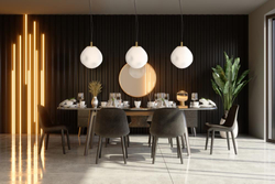 Золотий підвісний світильник CLOE S, 25 см