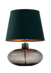 Lampa stołowa szklana SAWA VELVET KASPA zielona, Kaspa