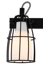 FRAME 2 black wall lamp by KASPA FROM EXPORT, Kaspa