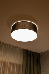 Plafond SPACE L black, 75 cm
