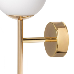 Kinkiet łazienkowy MIJA DECO IP44, złoty