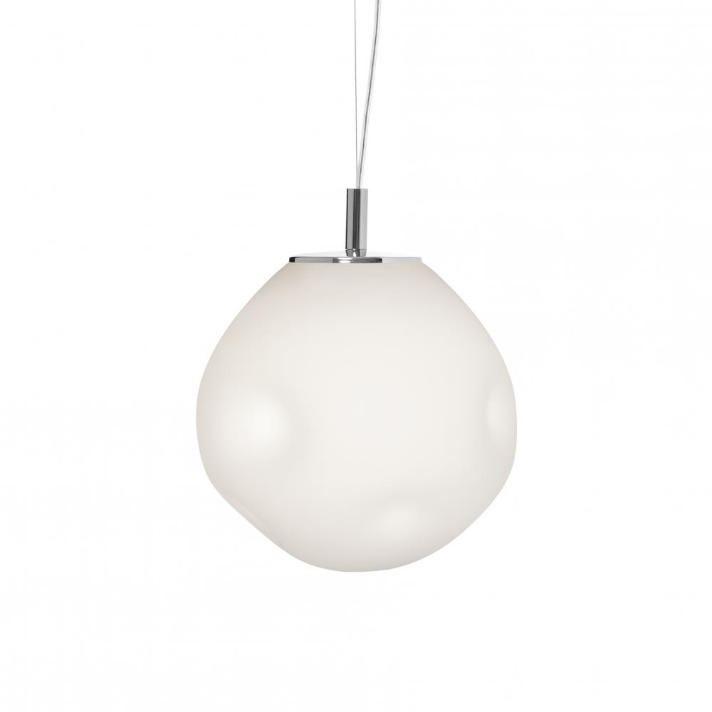 CLOE S chrome pendant lamp, 25 cm